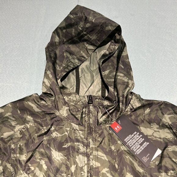 Under Armour Men's Sportstyle Wind Anorak Size M - Picture 7 of 11